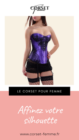 CORSET BUSTIER DENTELLE AVEC PORTE-JARRETELLES ZOEY