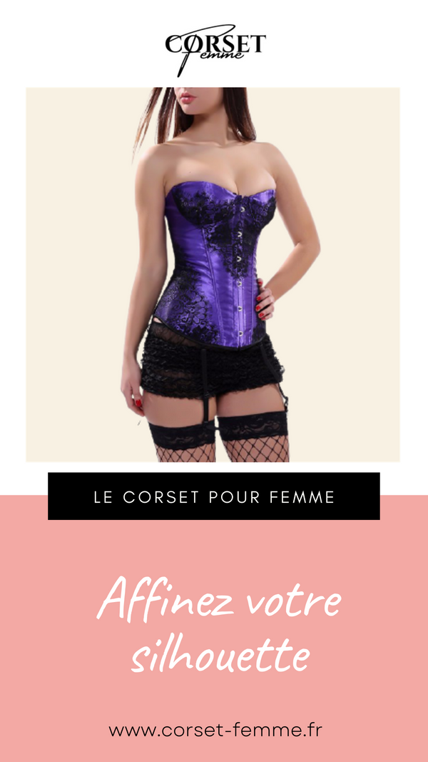 CORSET BUSTIER DENTELLE AVEC PORTE-JARRETELLES ZOEY