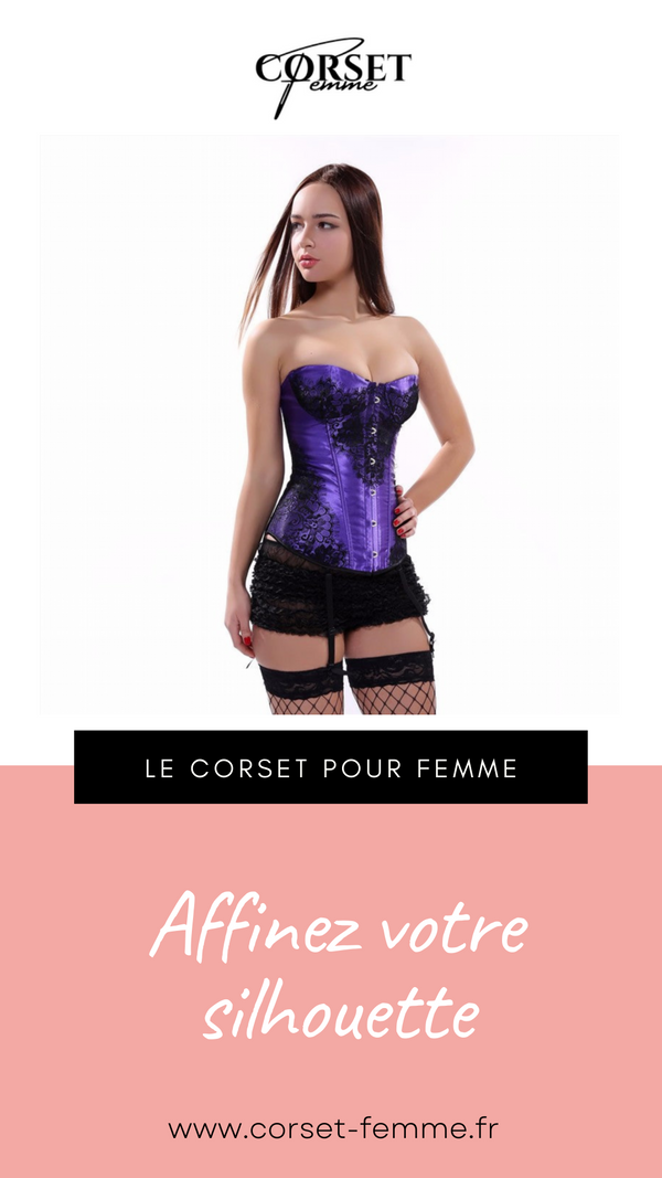 CORSET BUSTIER DENTELLE AVEC PORTE-JARRETELLES ZOEY