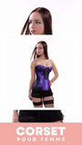 CORSET BUSTIER DENTELLE AVEC PORTE-JARRETELLES ZOEY