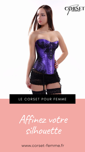CORSET BUSTIER DENTELLE AVEC PORTE-JARRETELLES ZOEY