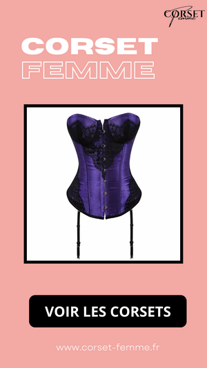 CORSET BUSTIER DENTELLE AVEC PORTE-JARRETELLES ZOEY