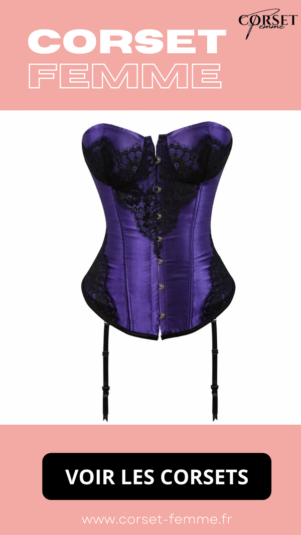 CORSET BUSTIER DENTELLE AVEC PORTE-JARRETELLES ZOEY
