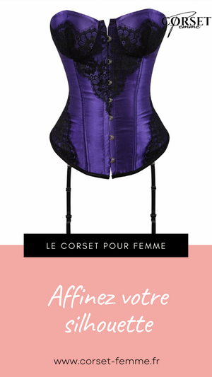 CORSET BUSTIER DENTELLE AVEC PORTE-JARRETELLES ZOEY