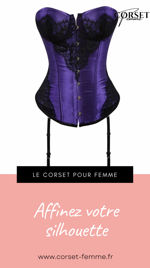 CORSET BUSTIER DENTELLE AVEC PORTE-JARRETELLES ZOEY