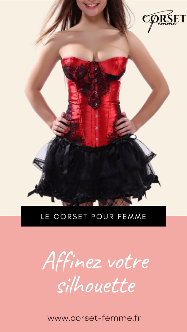 CORSET BUSTIER DENTELLE AVEC PORTE-JARRETELLES AMINA