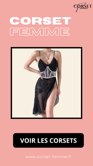 CEINTURE CORSET UNDERBUST BLANC À CHAINES MYLAH