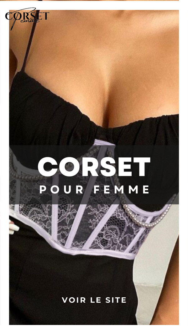 CEINTURE CORSET UNDERBUST BLANC À CHAINES MYLAH