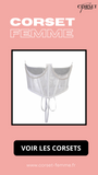 CEINTURE CORSET UNDERBUST BLANC À CHAINES MYLAH