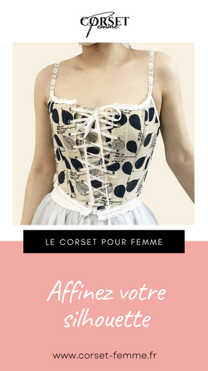 CORSET ANCIEN DE STYLE RENAISSANCE À LACETS