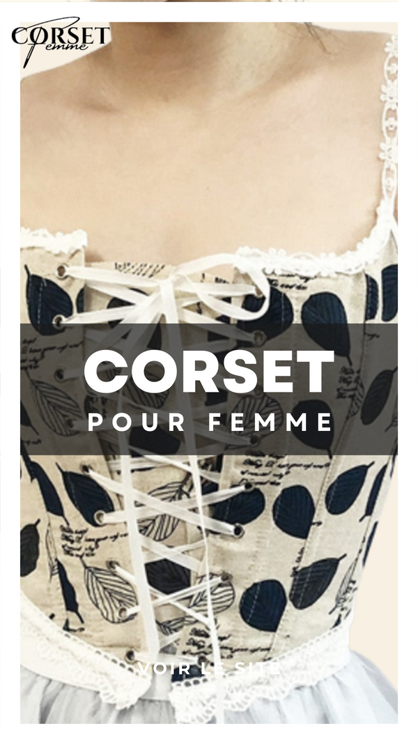 CORSET ANCIEN DE STYLE RENAISSANCE À LACETS