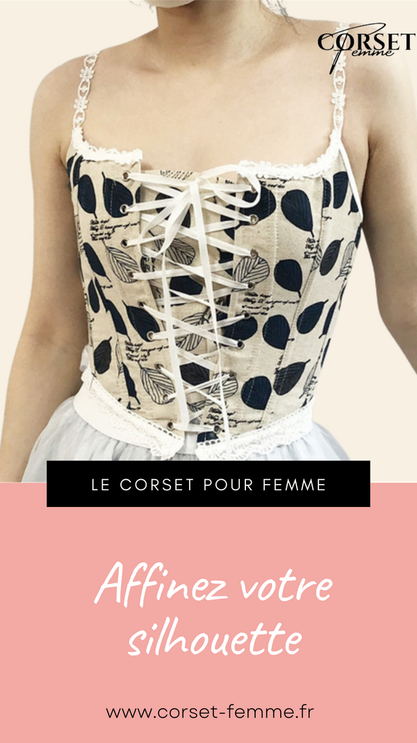 CORSET ANCIEN DE STYLE RENAISSANCE À LACETS