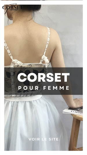 CORSET ANCIEN DE STYLE RENAISSANCE À LACETS