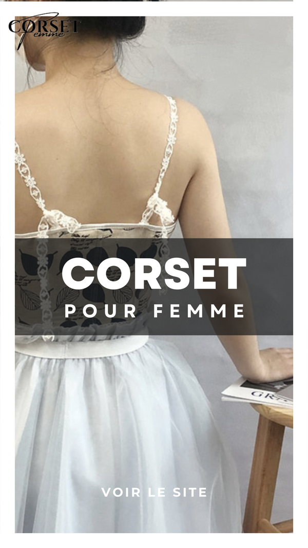 CORSET ANCIEN DE STYLE RENAISSANCE À LACETS