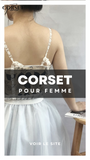 CORSET ANCIEN DE STYLE RENAISSANCE À LACETS