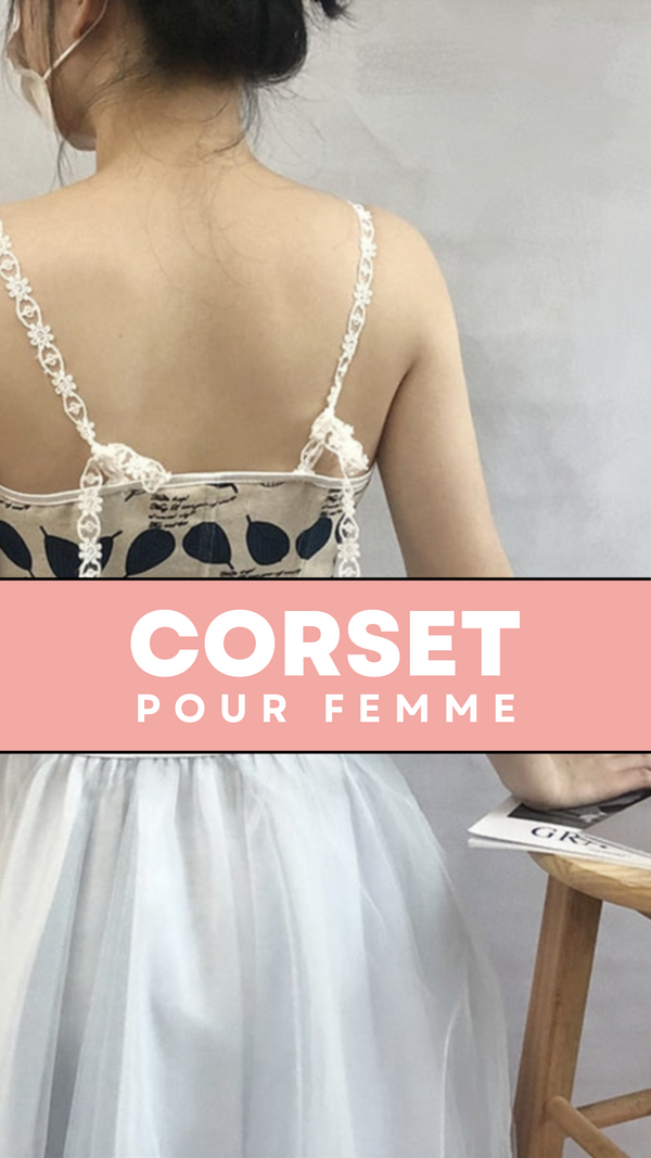 CORSET ANCIEN DE STYLE RENAISSANCE À LACETS