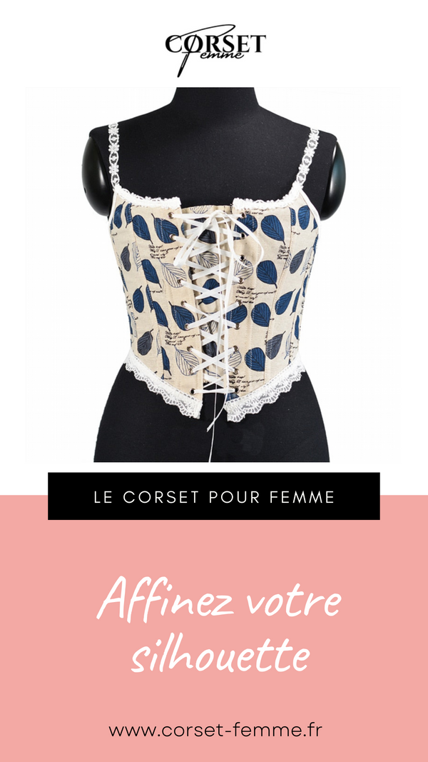 CORSET ANCIEN DE STYLE RENAISSANCE À LACETS