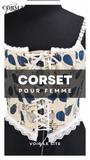 CORSET ANCIEN DE STYLE RENAISSANCE À LACETS