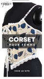 CORSET ANCIEN DE STYLE RENAISSANCE À LACETS