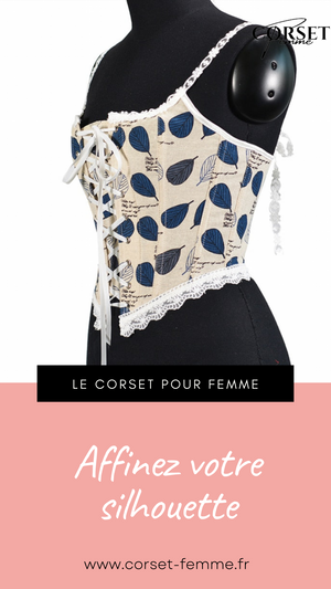 CORSET ANCIEN DE STYLE RENAISSANCE À LACETS