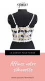 CORSET ANCIEN DE STYLE RENAISSANCE À LACETS