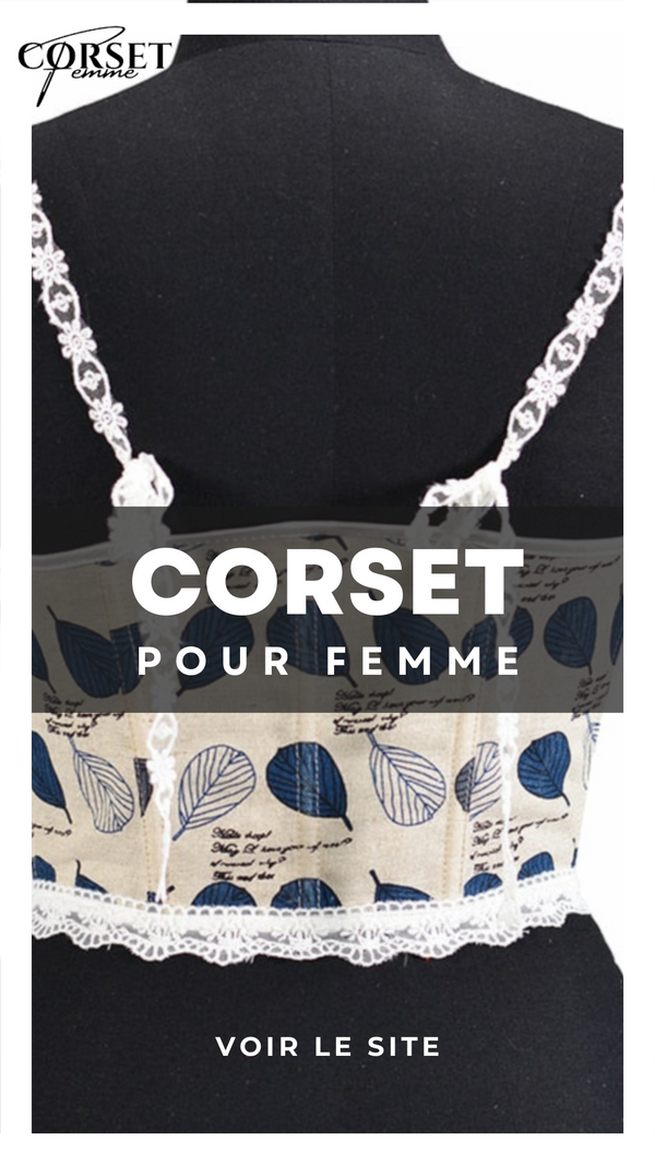 CORSET ANCIEN DE STYLE RENAISSANCE À LACETS