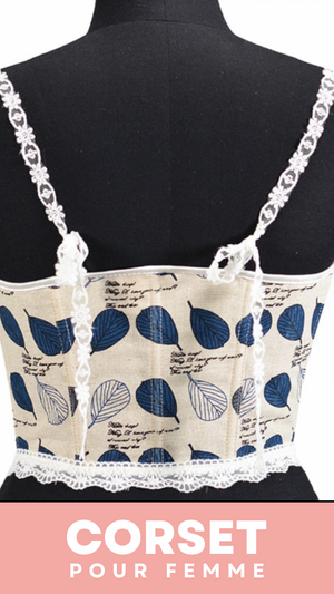 CORSET ANCIEN DE STYLE RENAISSANCE À LACETS