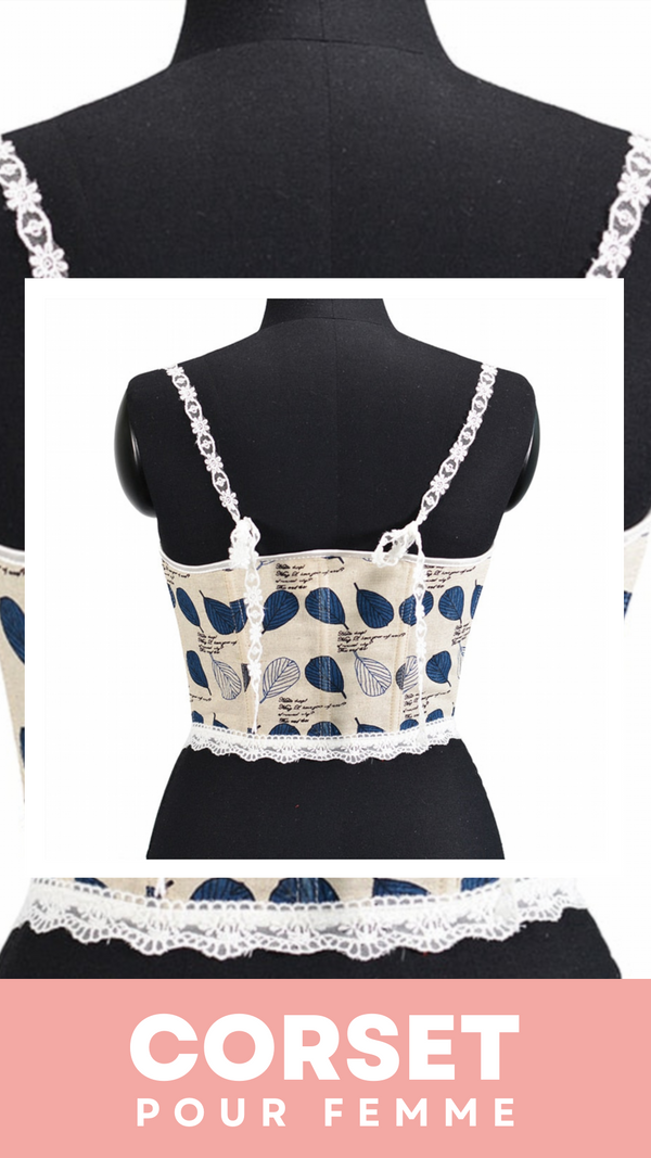 CORSET ANCIEN DE STYLE RENAISSANCE À LACETS