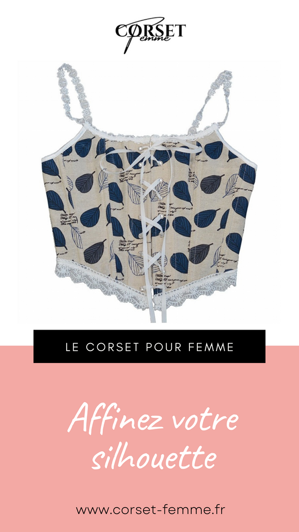 CORSET ANCIEN DE STYLE RENAISSANCE À LACETS