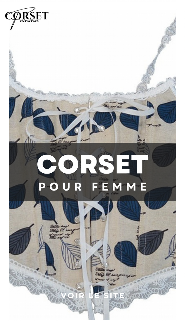 CORSET ANCIEN DE STYLE RENAISSANCE À LACETS