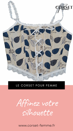 CORSET ANCIEN DE STYLE RENAISSANCE À LACETS