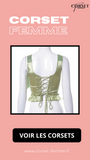 TOP CORSET VERT ÉPOQUE VICTORIENNE À RUBANS