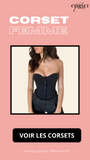 TOP CORSET NOIR (HAUT BUSTIER) ERIN