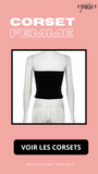 TOP CORSET NOIR (HAUT BUSTIER) ERIN