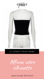 TOP CORSET NOIR (HAUT BUSTIER) ERIN
