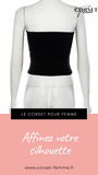 TOP CORSET NOIR (HAUT BUSTIER) ERIN