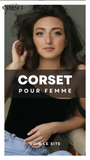 TOP CORSET FEMME NOIR KALLIE