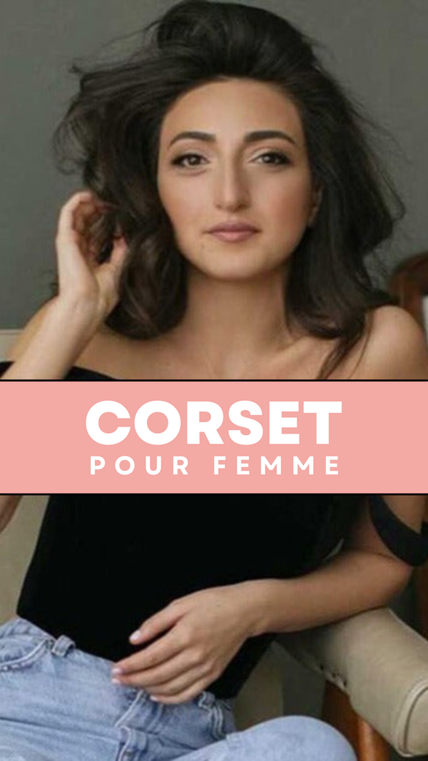 TOP CORSET FEMME NOIR KALLIE