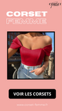 TOP CORSET FEMME ROSE MADELYNN