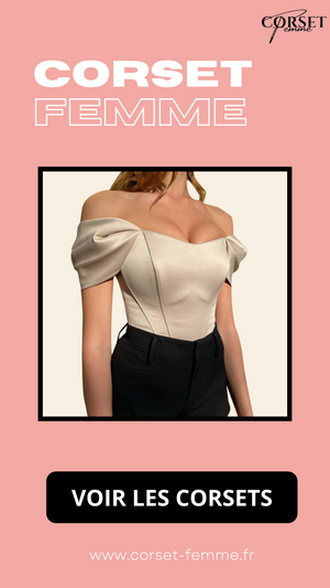 TOP CORSET FEMME BEIGE AUDREY