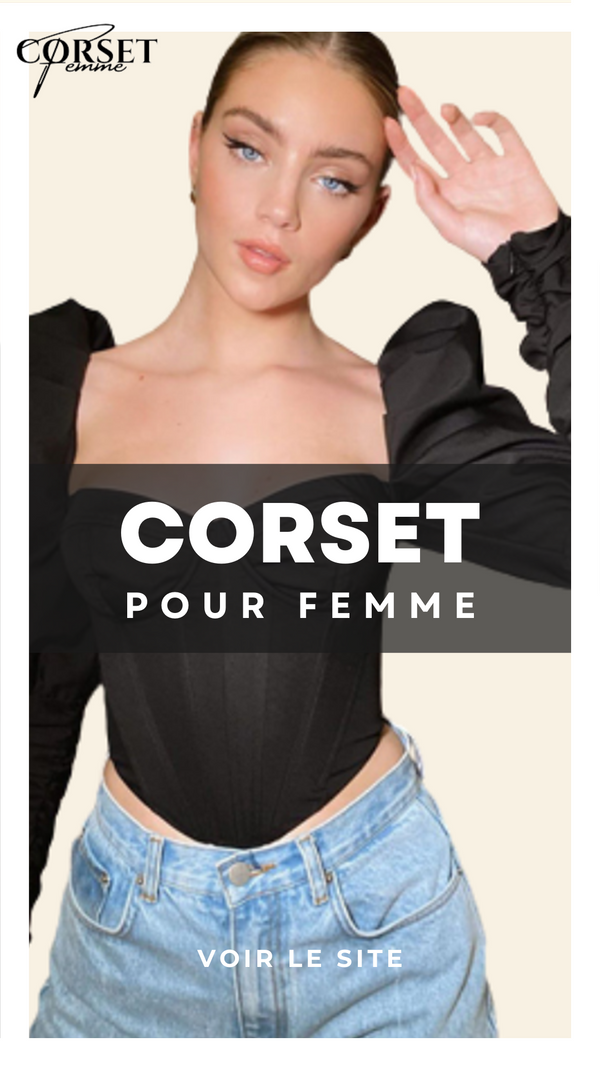 TOP CORSET MANCHE LONGUE BOUFFANTE PALOMA