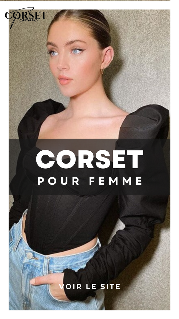 TOP CORSET MANCHE LONGUE BOUFFANTE PALOMA