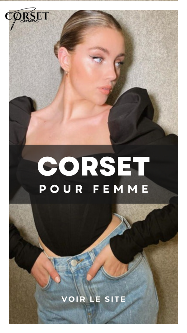 TOP CORSET MANCHE LONGUE BOUFFANTE PALOMA