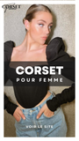 TOP CORSET MANCHE LONGUE BOUFFANTE PALOMA
