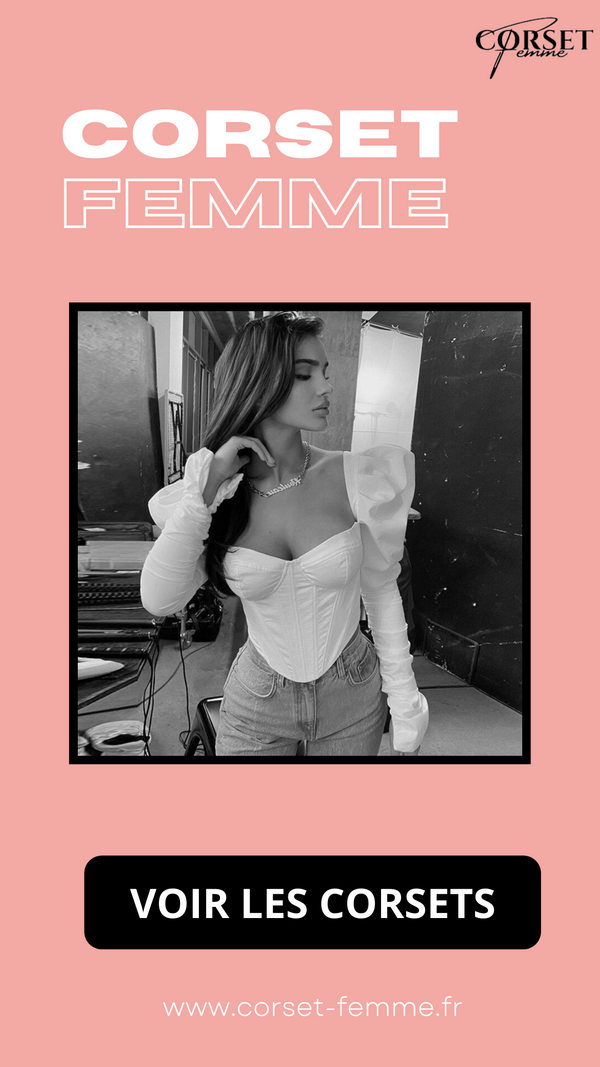 TOP CORSET MANCHE LONGUE BOUFFANTE ANGELA
