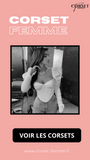 TOP CORSET MANCHE LONGUE BOUFFANTE ANGELA