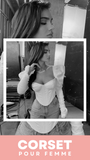 TOP CORSET MANCHE LONGUE BOUFFANTE ANGELA