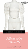 TOP CORSET MANCHE LONGUE BOUFFANTE ANGELA