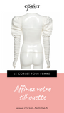 TOP CORSET MANCHE LONGUE BOUFFANTE ANGELA