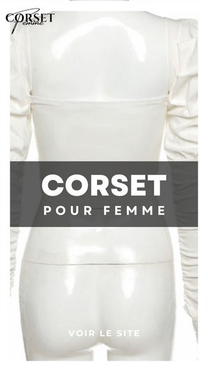 TOP CORSET MANCHE LONGUE BOUFFANTE ANGELA